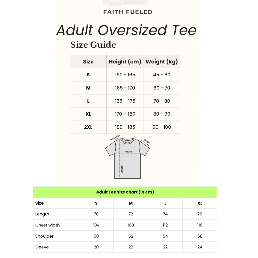 VICTORY RESTS WITH THE LORD - CNY TEE (OVERSIZED)