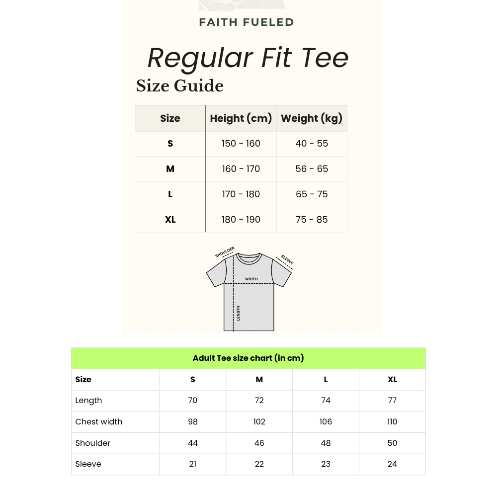 GOD'S PLAN (REGULAR FIT) TEE