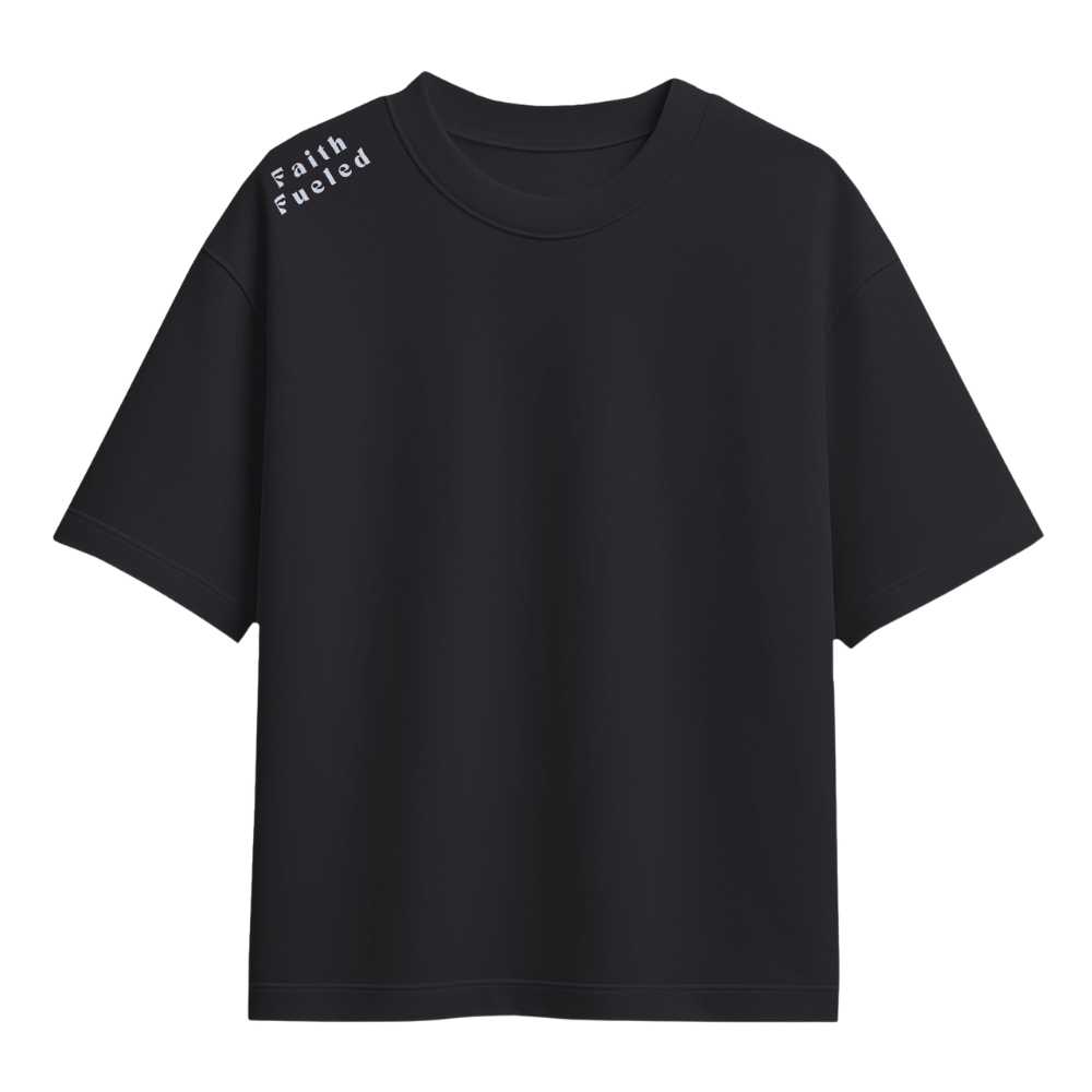 JESUS SAVED - CHRISTIAN T-SHIRT (GRAY)