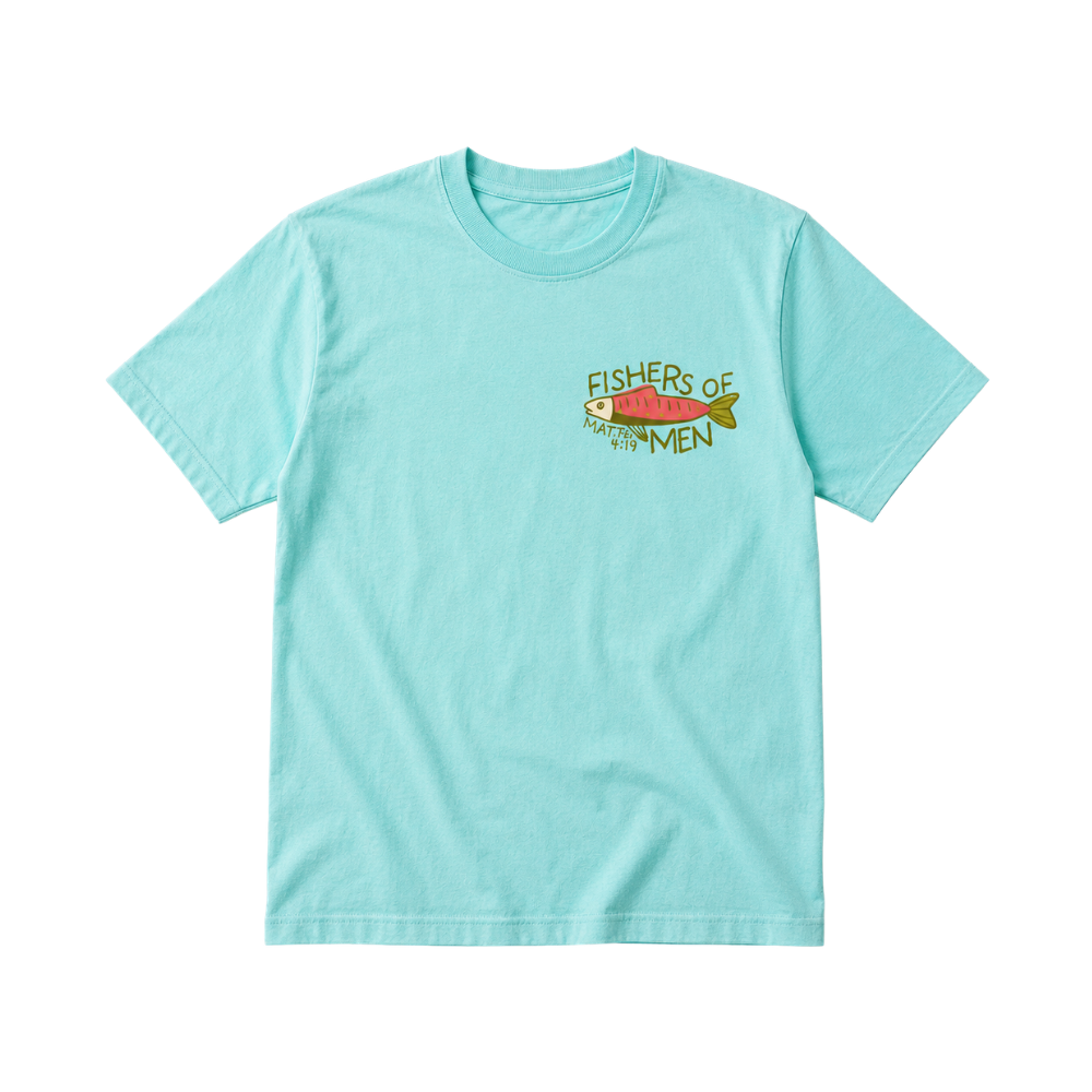 FISHERS OF MEN (TIFFANY BLUE) REGULAR FIT TEE