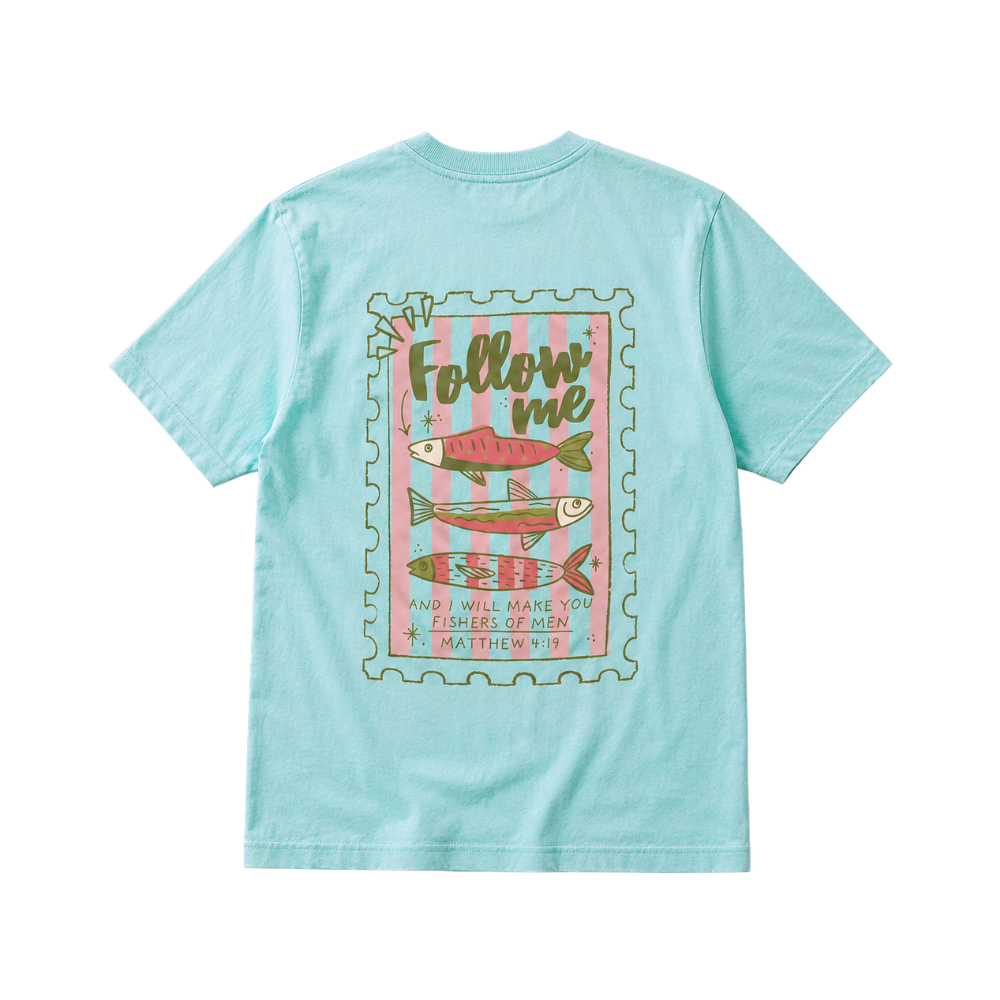 FISHERS OF MEN (TIFFANY BLUE) REGULAR FIT TEE