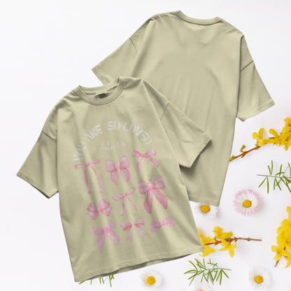 YOU ARE SO LOVED - CHRISTIAN T-SHIRT (BABY BLUE)