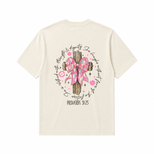 STRENGTH & DIGNITY TEE (REGULAR FIT)