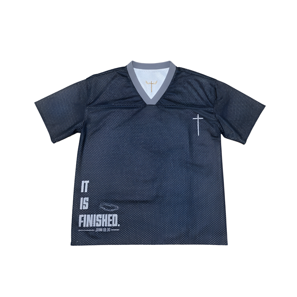 REVERSIBLE JERSEY — “IT IS FINISHED / HE IS RISEN”