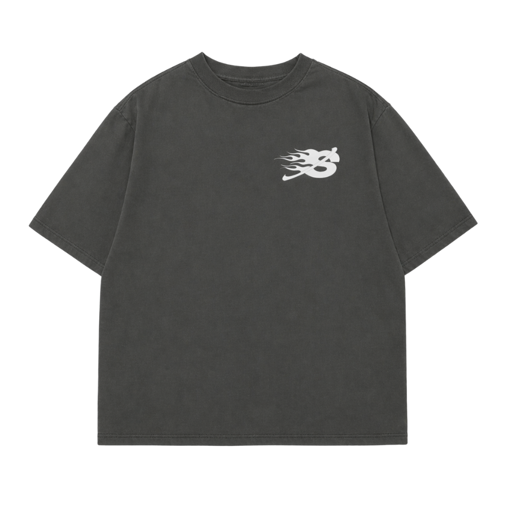 SALVATION - JESUS PAID (BOXY TEE / Brown)