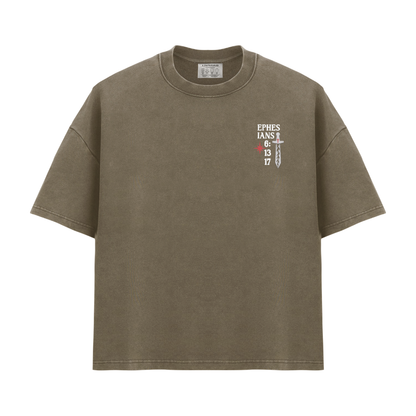 ARMOUR OF GOD (BROWN WASHED - OVERSIZED)