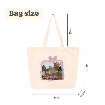 ✨ Light of the World Tote Bag (Cream)