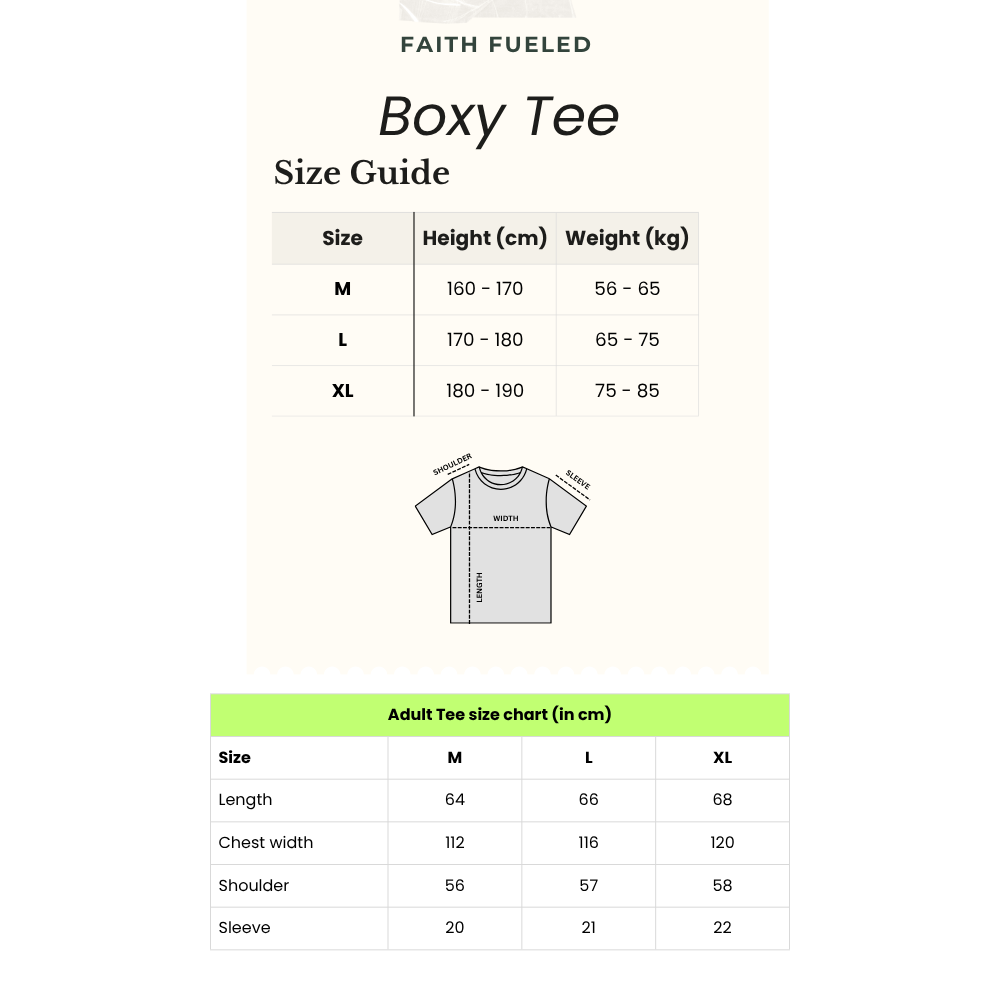 JESUS IS MY BEST FRIEND (BOXY TEE)