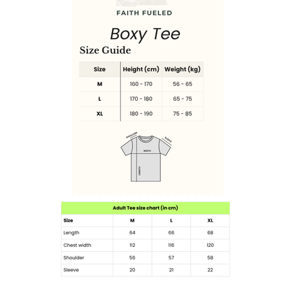 JESUS IS MY BEST FRIEND (BOXY TEE)