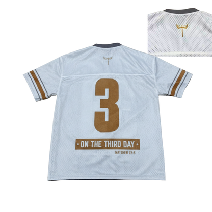 REVERSIBLE JERSEY — “IT IS FINISHED / HE IS RISEN”
