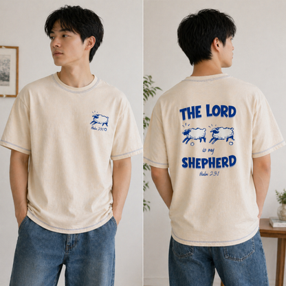 THE LORD IS MY SHEPHERD (OVERSIZED TEE)