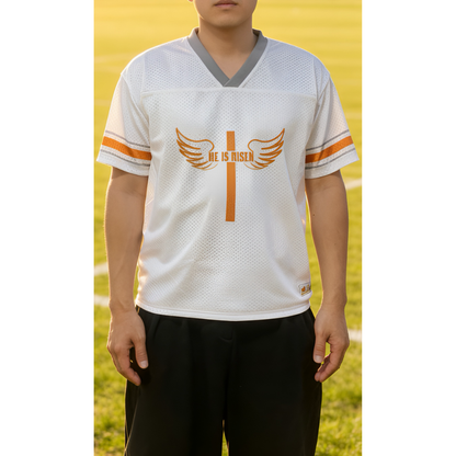 REVERSIBLE JERSEY — “IT IS FINISHED / HE IS RISEN”