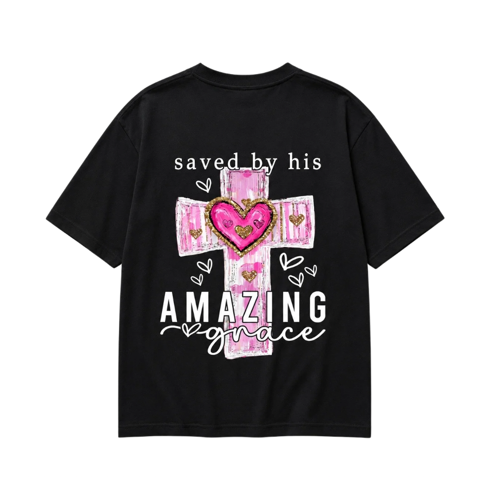 AMAZING GRACE TEE - CHRISTIAN T-SHIRT