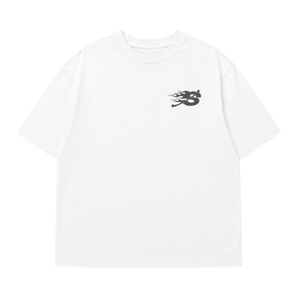 SALVATION - JESUS PAID (BOXY TEE / WHITE)