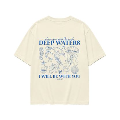 DEEP WATERS TEE (Beige)