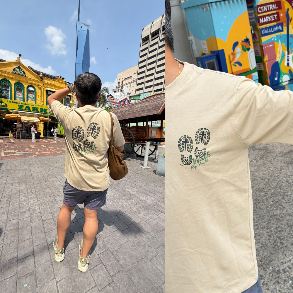 WALK BY FAITH (OVERSIZED TEE)