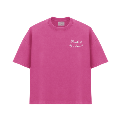 FRUIT OF THE SPIRIT (PINK WASHED - OVERSIZED)