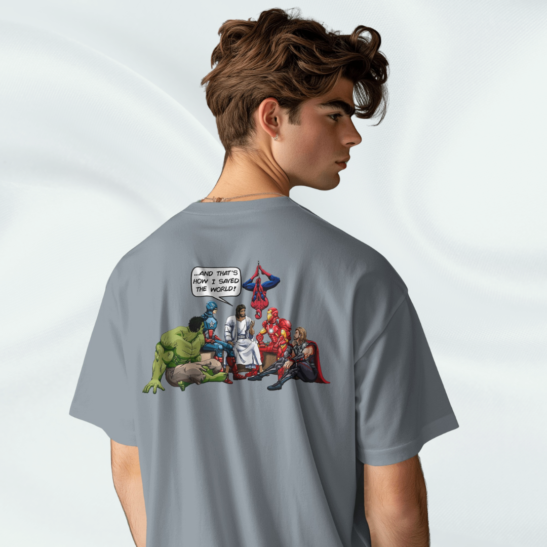 JESUS SAVED - CHRISTIAN T-SHIRT