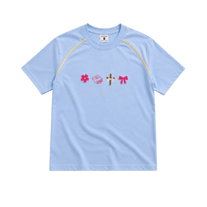 SWEET FAITH EMBROIDERY (REGULAR FIT) TEE
